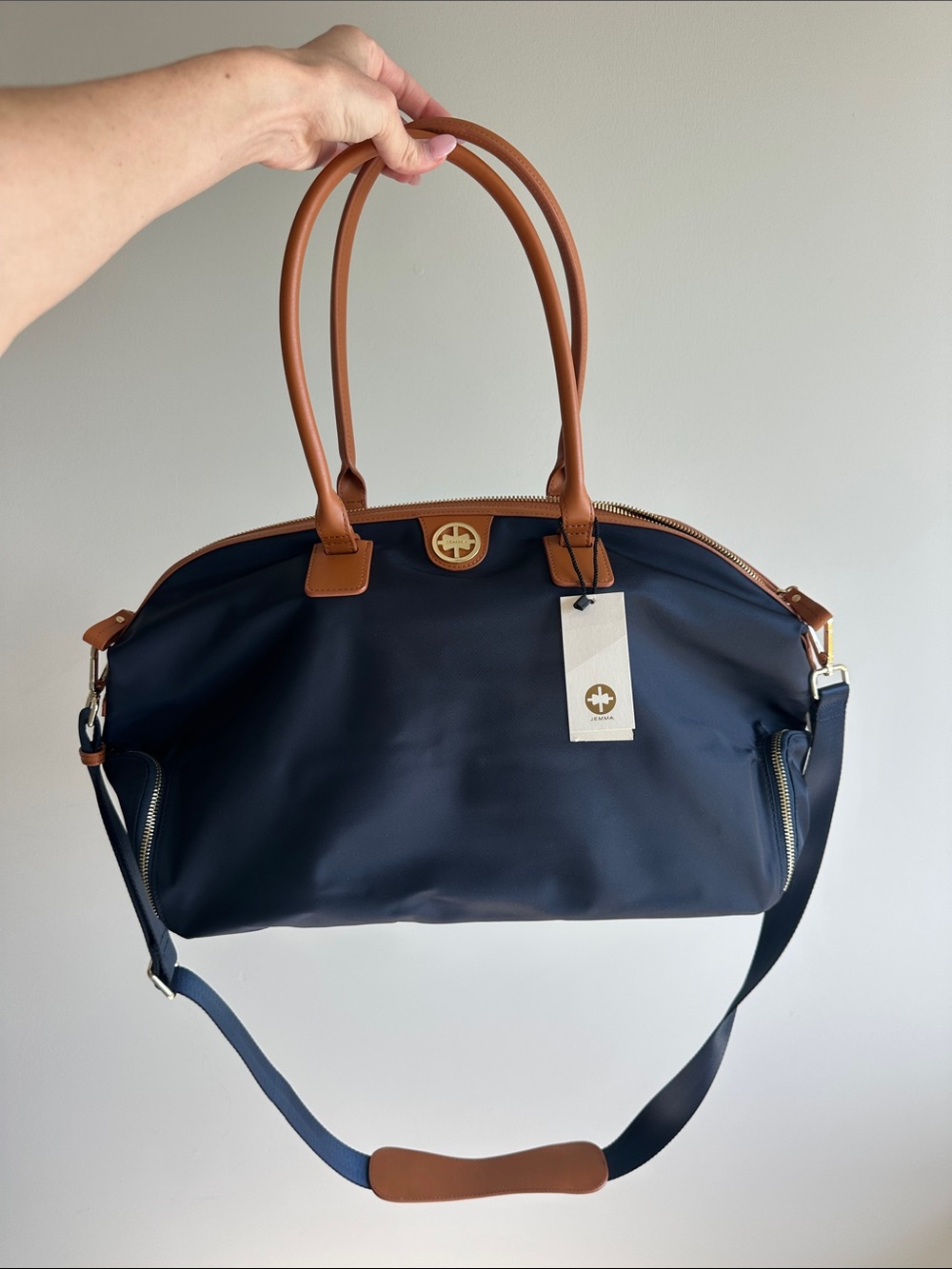 JEMMA Birdie Gym Bag Oxford Blue